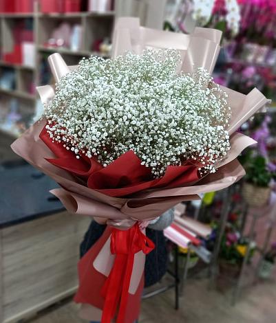 Букет цветов из: Гипсофила в Синявино